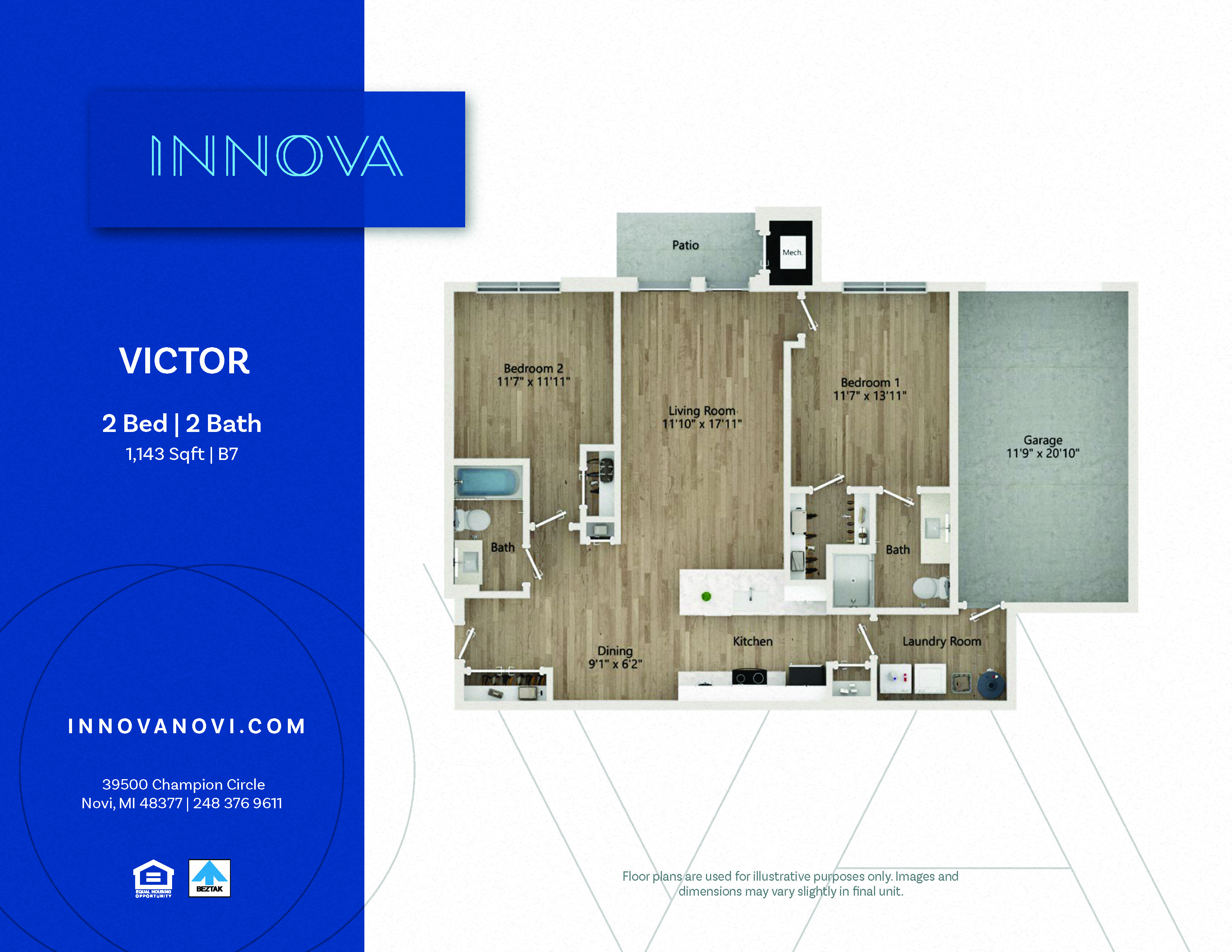 Victor floor plan